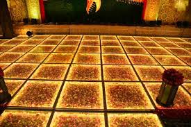 Aluguer de pista de Led Flower